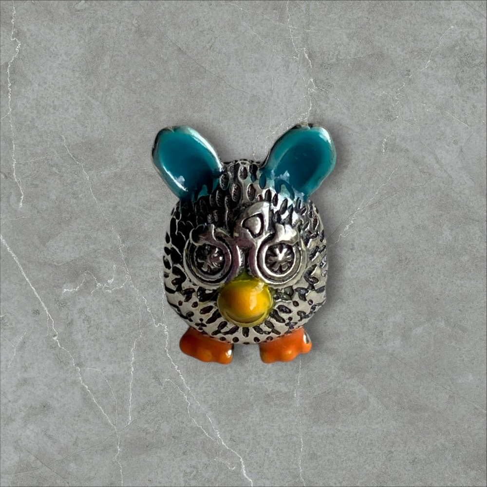 BOGO! BUNDLE FOR DISCOUNT! 925 Silver and Enamel Furby Charm